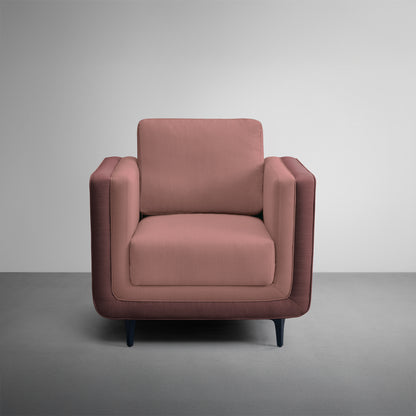 Sofa|Mojo|1|Seater|Sofa|Fabric|Berry|Blush|Pink