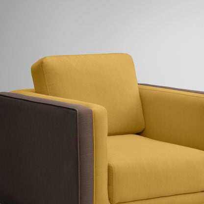 Sofa|Mojo|1|Seater|Sofa|Fabric|Lemon|Zing|Yellow