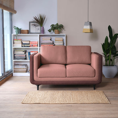 Sofa|Mojo|2|Seater|Sofa|Fabric|Berry|Blush|Pink