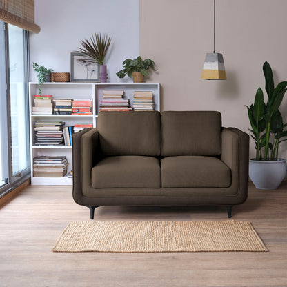 Sofa|Mojo|2|Seater|Sofa|Fabric|Cocoa|Rush|Brown