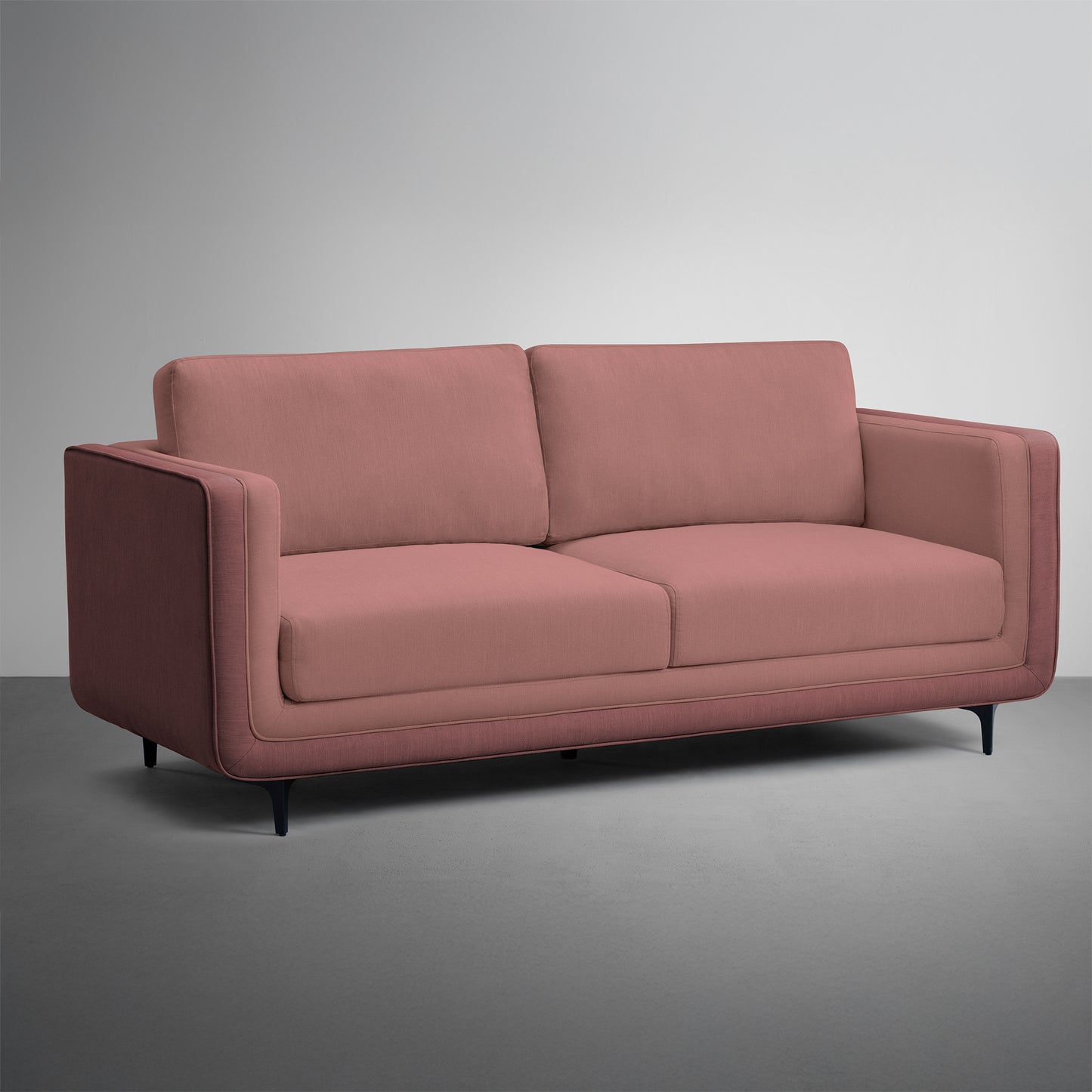 Sofa|Mojo|3|Seater|Sofa|Fabric|Berry|Blush|Pink