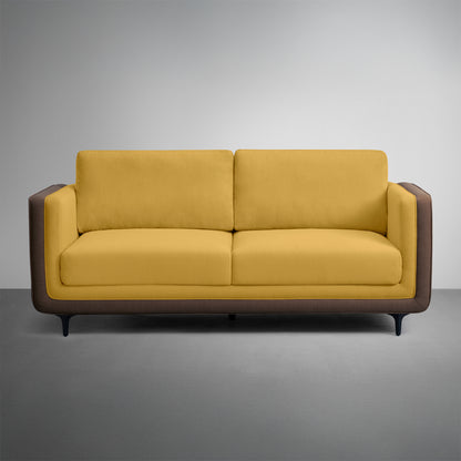 Sofa|Mojo|3|Seater|Sofa|Fabric|Lemon|Zing|Yellow
