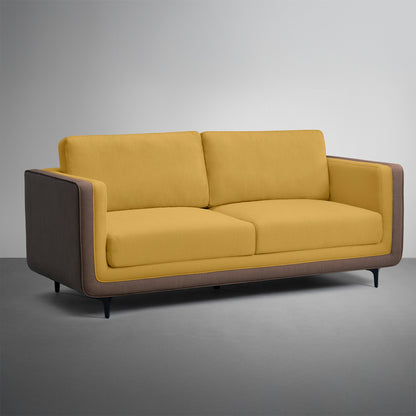 Sofa|Mojo|3|Seater|Sofa|Fabric|Lemon|Zing|Yellow