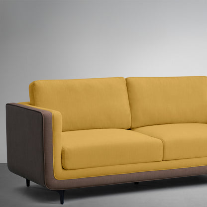 Sofa|Mojo|3|Seater|Sofa|Fabric|Lemon|Zing|Yellow