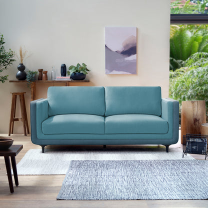 Sofa|Mojo|3|Seater|Sofa|Fabric|Teal|Pop|Blue