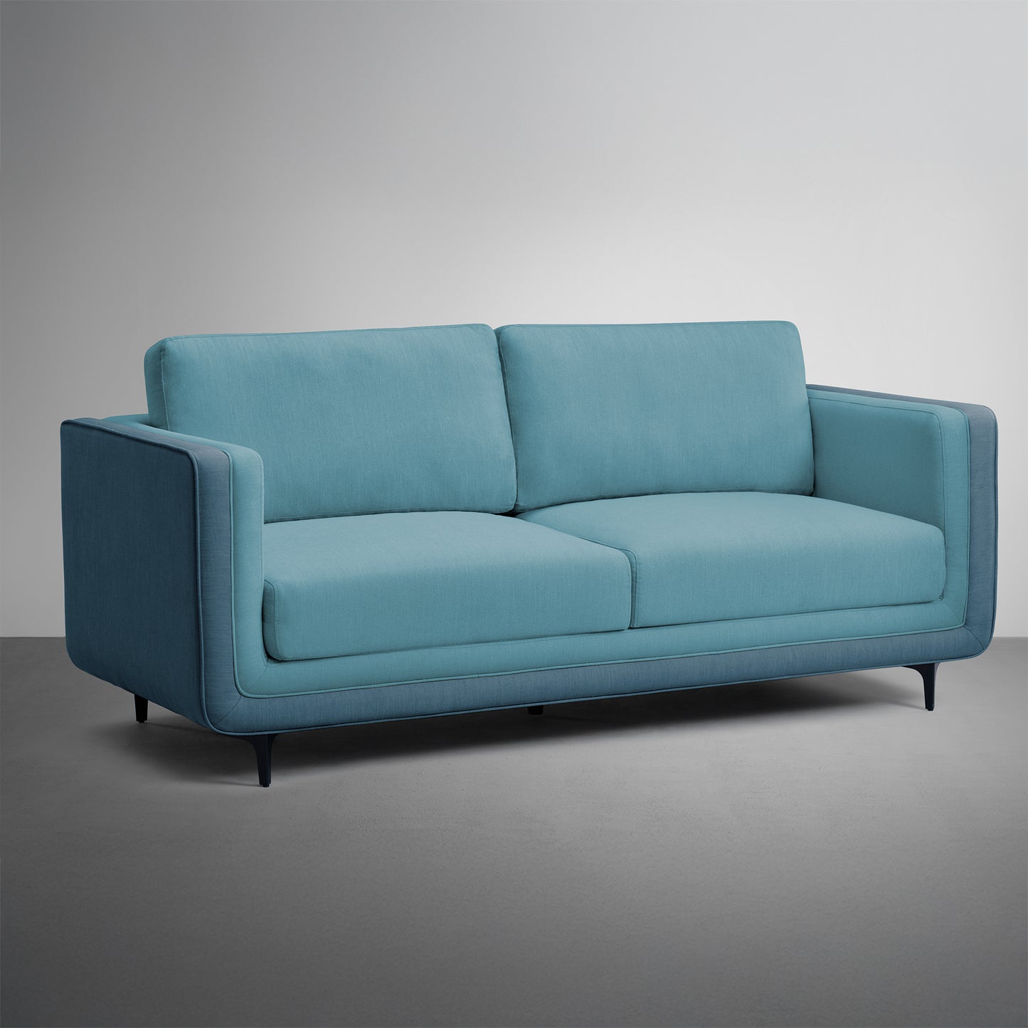 Sofa|Mojo|3|Seater|Sofa|Fabric|Teal|Pop|Blue