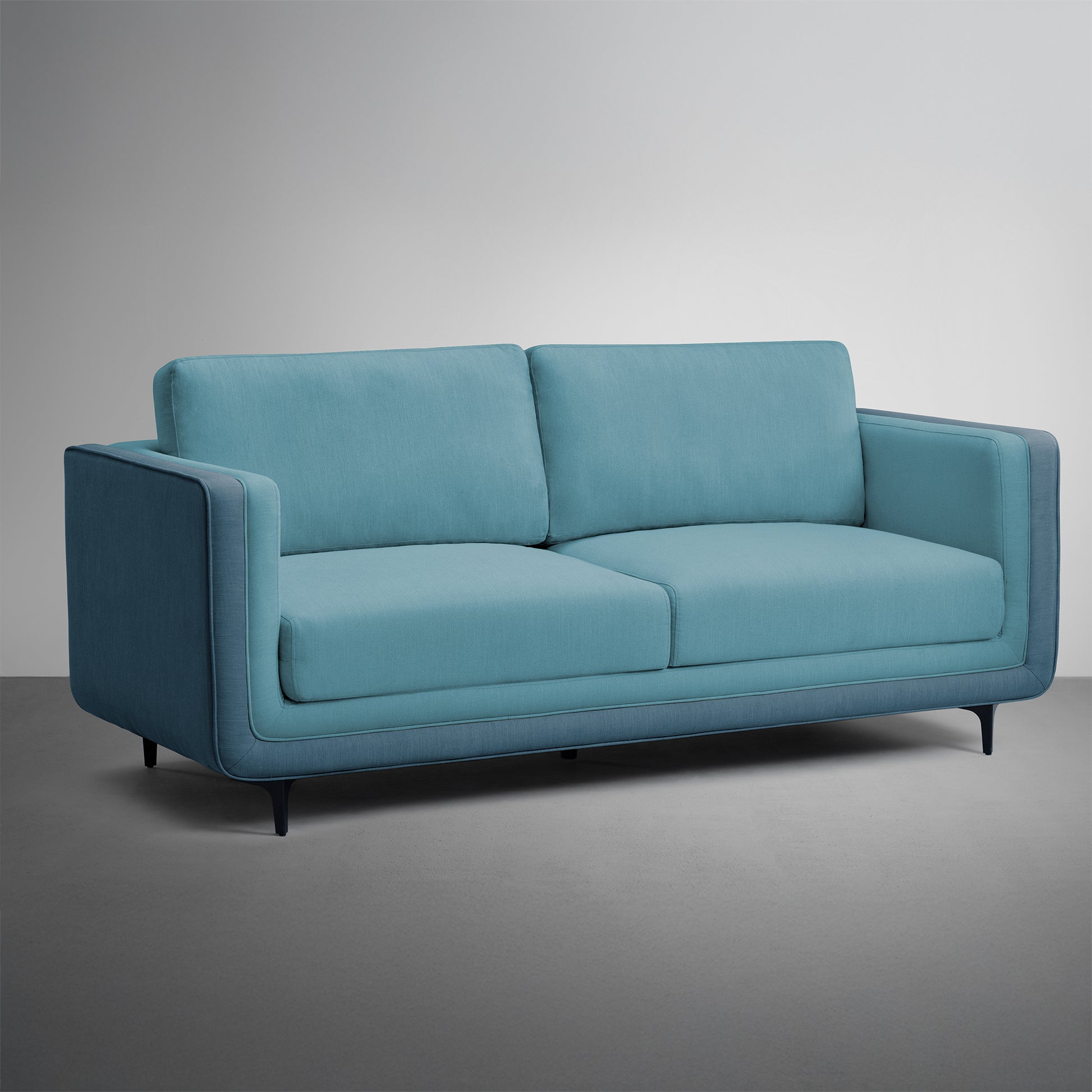 Sofa|Mojo|3|Seater|Sofa|Fabric|Teal|Pop|Blue