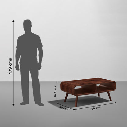 Peep|Rectangular|Coffee|Table|/|Center|Table|with|Storage|Provincial|Teak|Finish