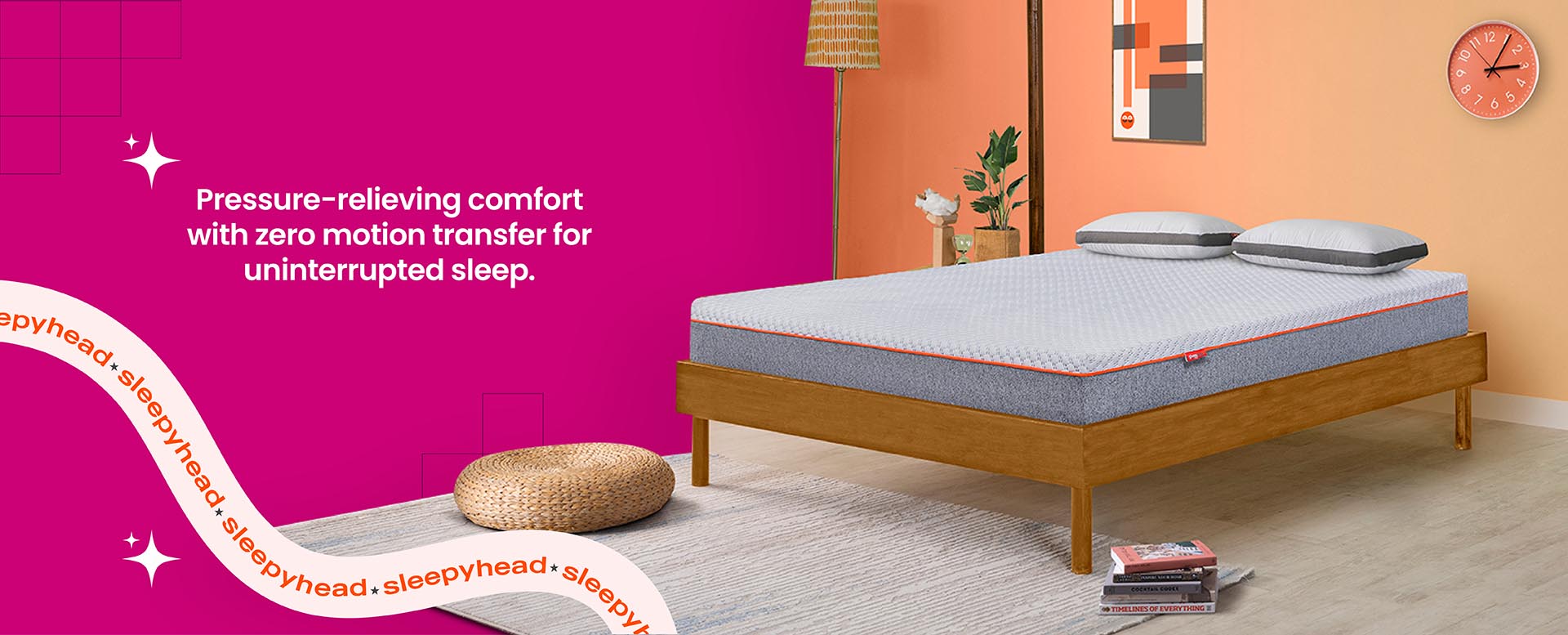 Buy Sleepyhead Premium Orthopedic Memory Foam Mattress Online India