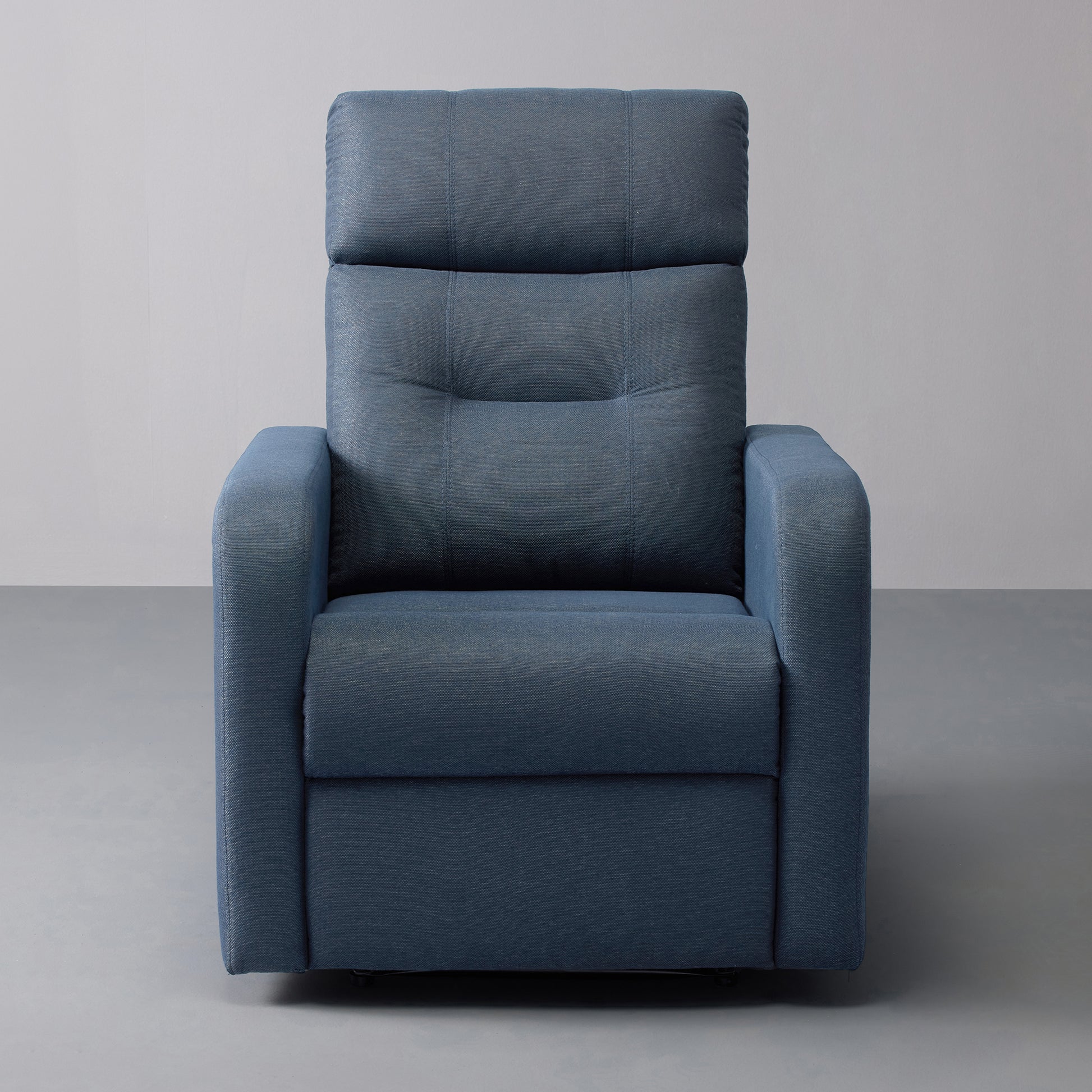 Recliner|R3|Ergonomic|design|Recliner|Ocean|Blue|One|Seater