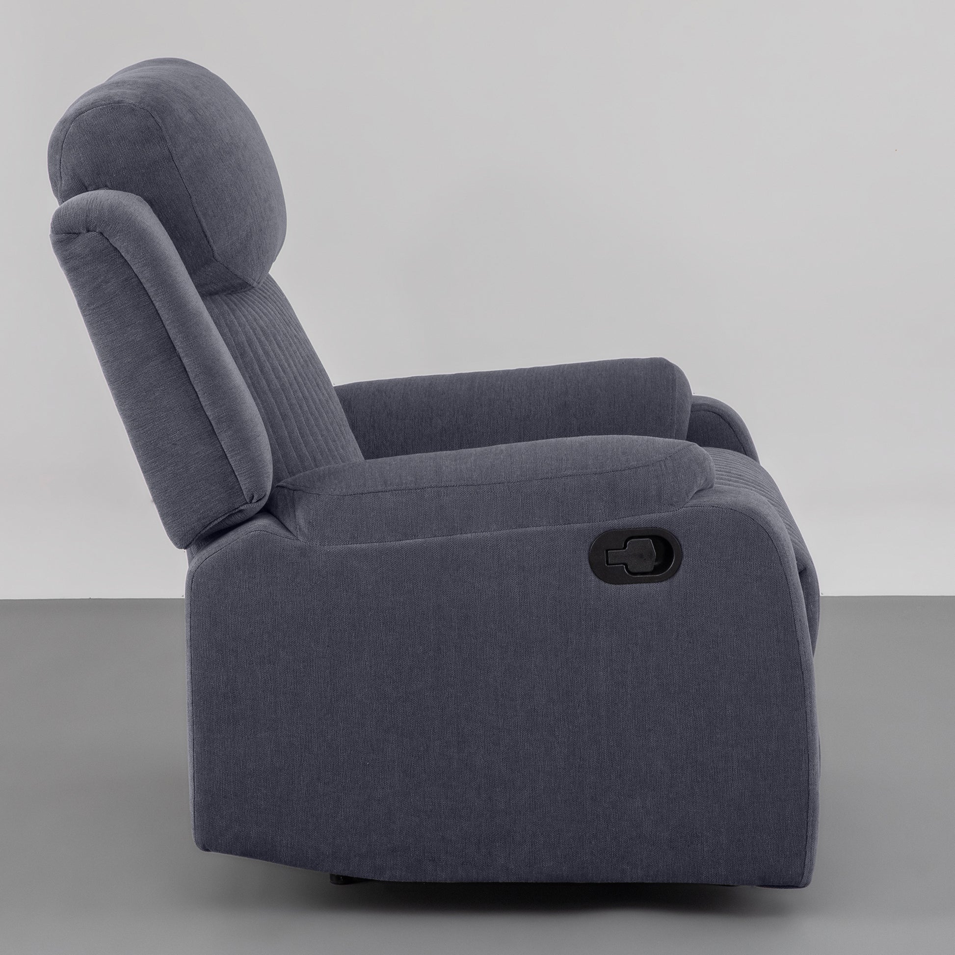 Recliner|R6|Single|Seater|Fabric|Recliner|Sesame|Grey