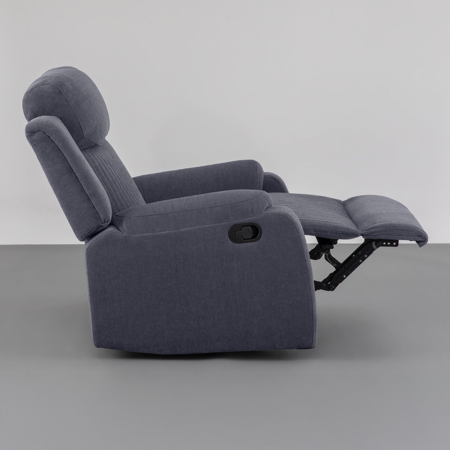 Recliner|R6|Single|Seater|Fabric|Recliner|Sesame|Grey
