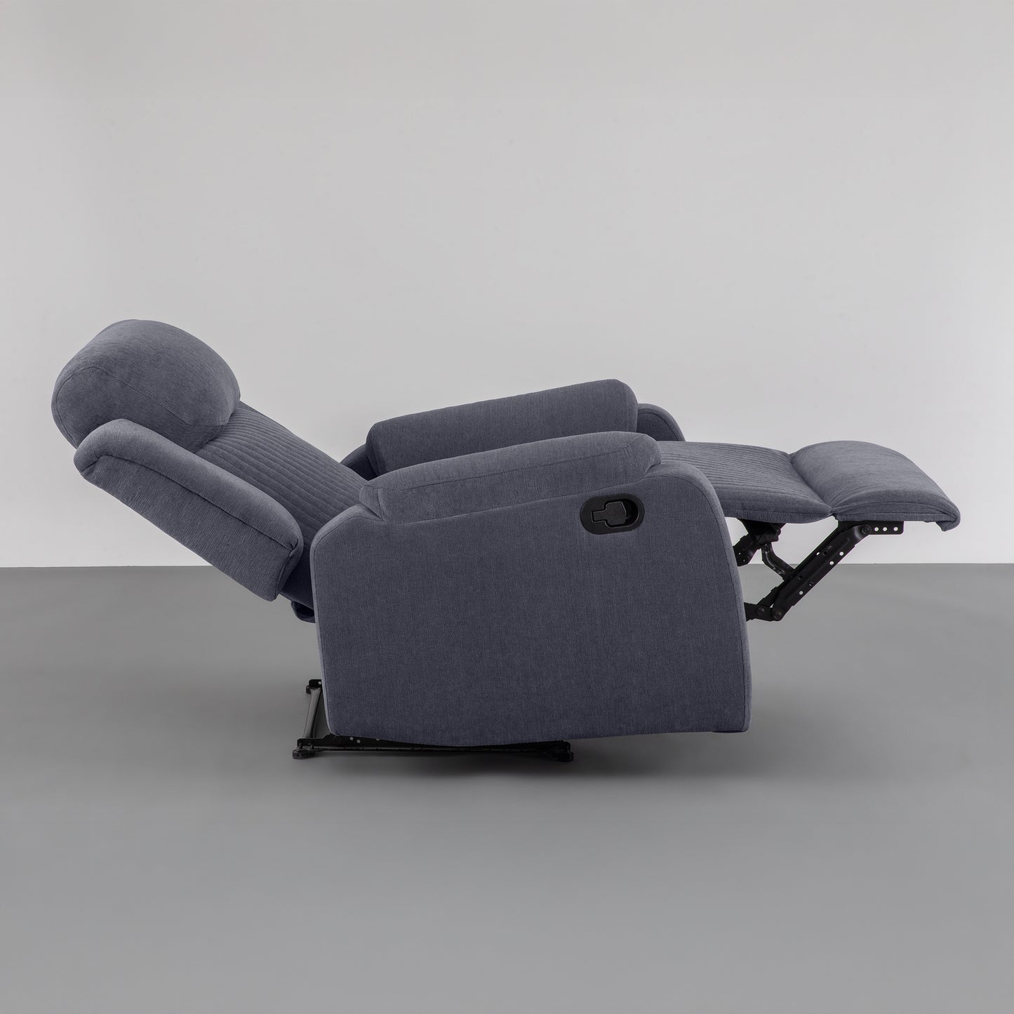 Recliner|R6|Single|Seater|Fabric|Recliner|Sesame|Grey