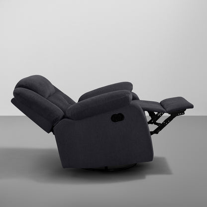 Recliner|R7Swivel|Rocker|Recliner|Iceland|Grey|One|Seater