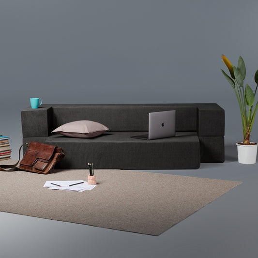 Sofabed|One|The|Sofa|With|A|Twist|Dark|Grey