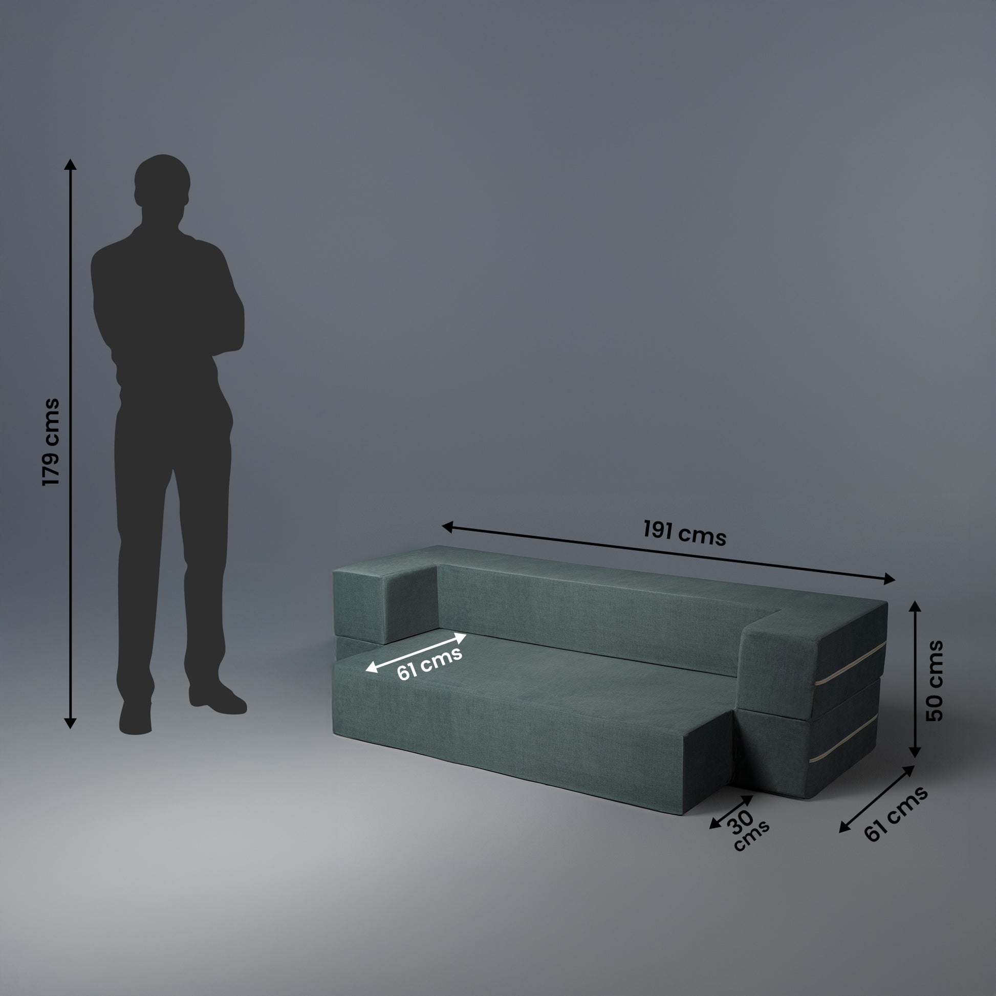 Sofabed|One|The|Sofa|With|A|Twist|Pastel|Green