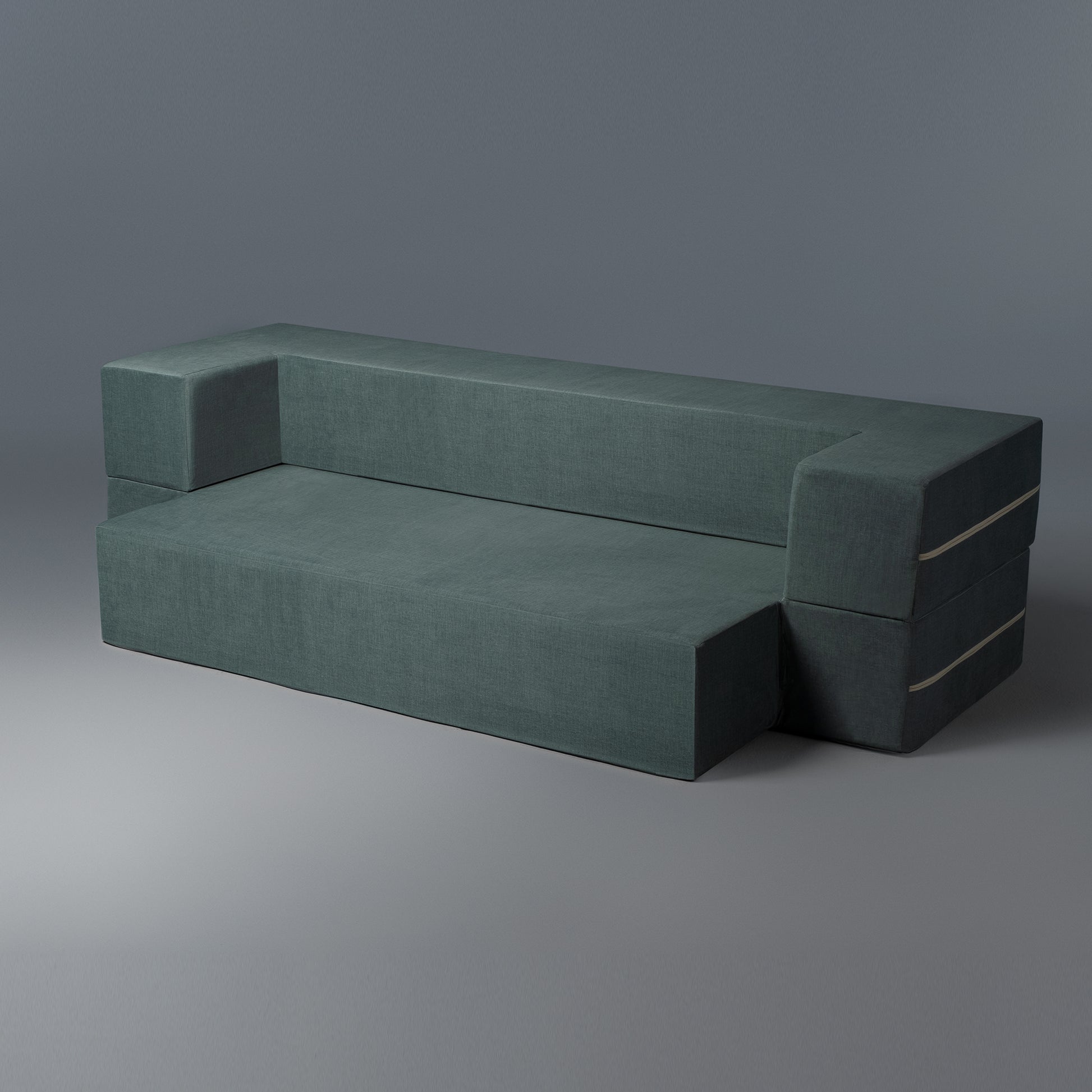 Sofabed|One|The|Sofa|With|A|Twist|Pastel|Green