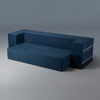 Sofabed|One|The|Sofa|With|A|Twist|Royal|Blue