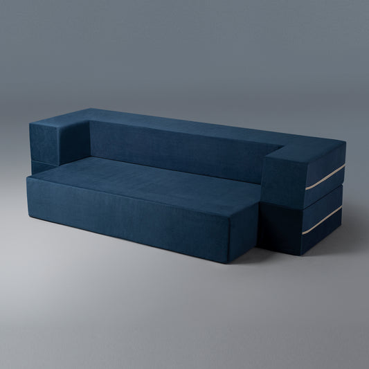 Sofabed|One|The|Sofa|With|A|Twist|Royal|Blue