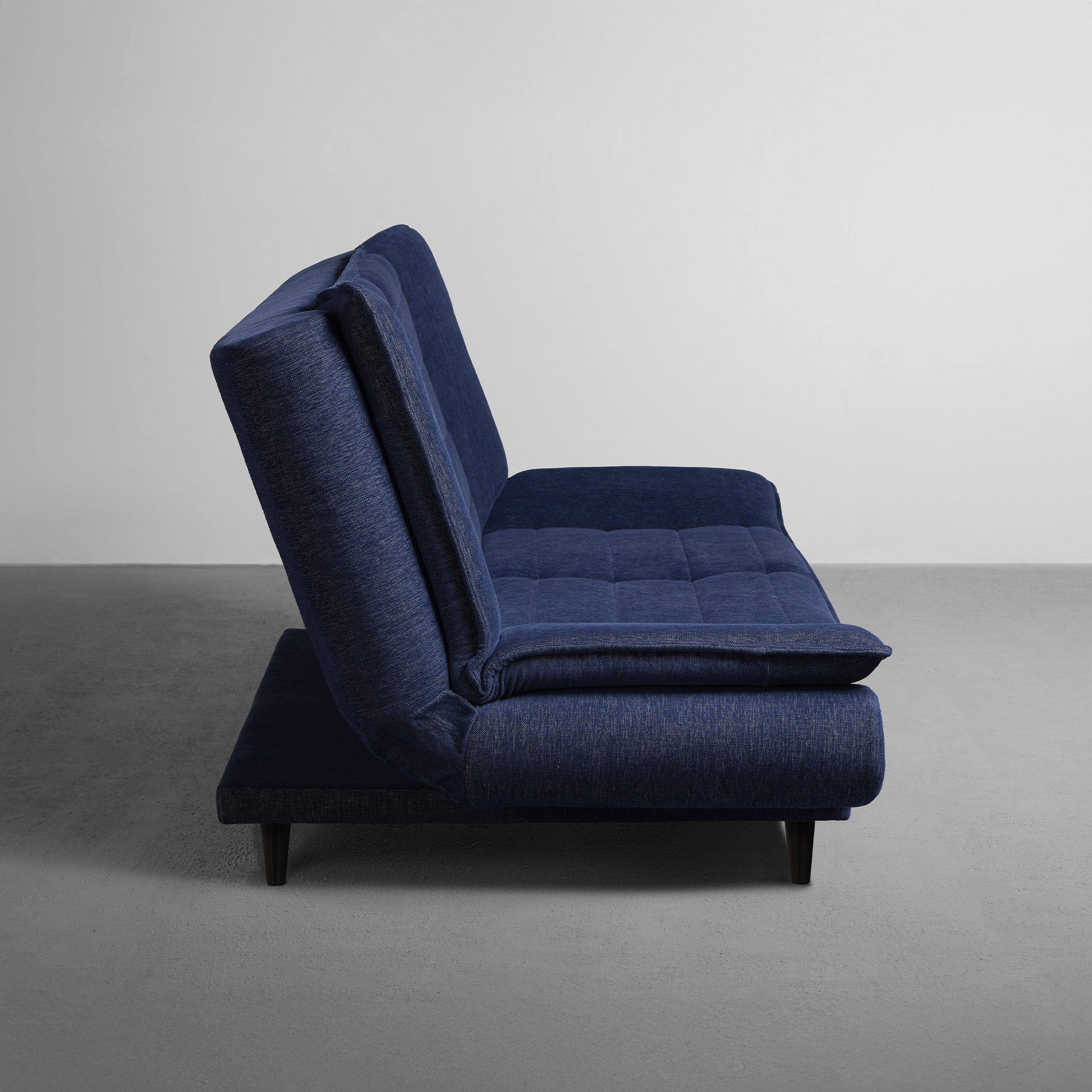 SofaBed|Two|Foldable|3|Seater|Sofa|Cum|Bed|Fabric|Ink|Blue