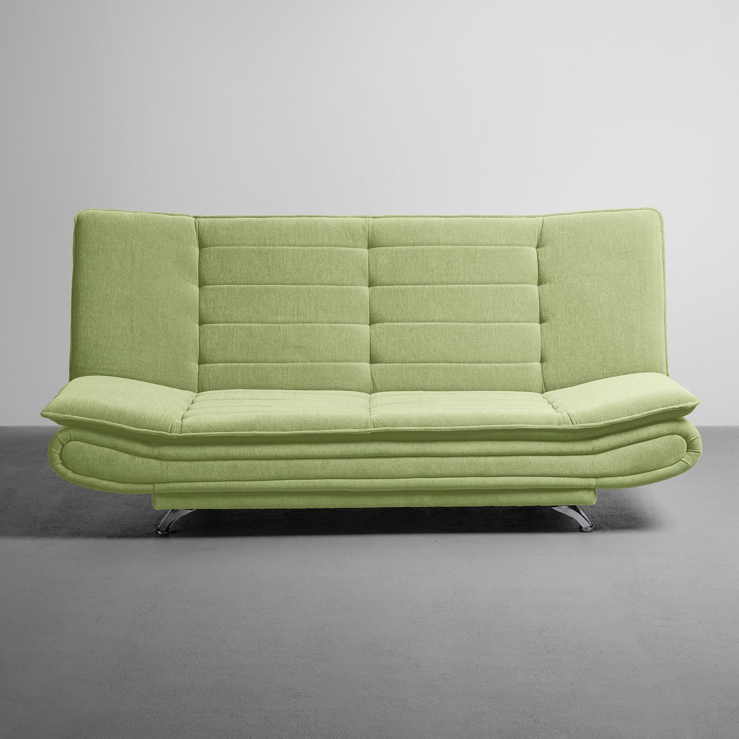 SofaBed|Two|Foldable|3|Seater|Sofa|Cum|Bed|Fabric|Matcha|Green