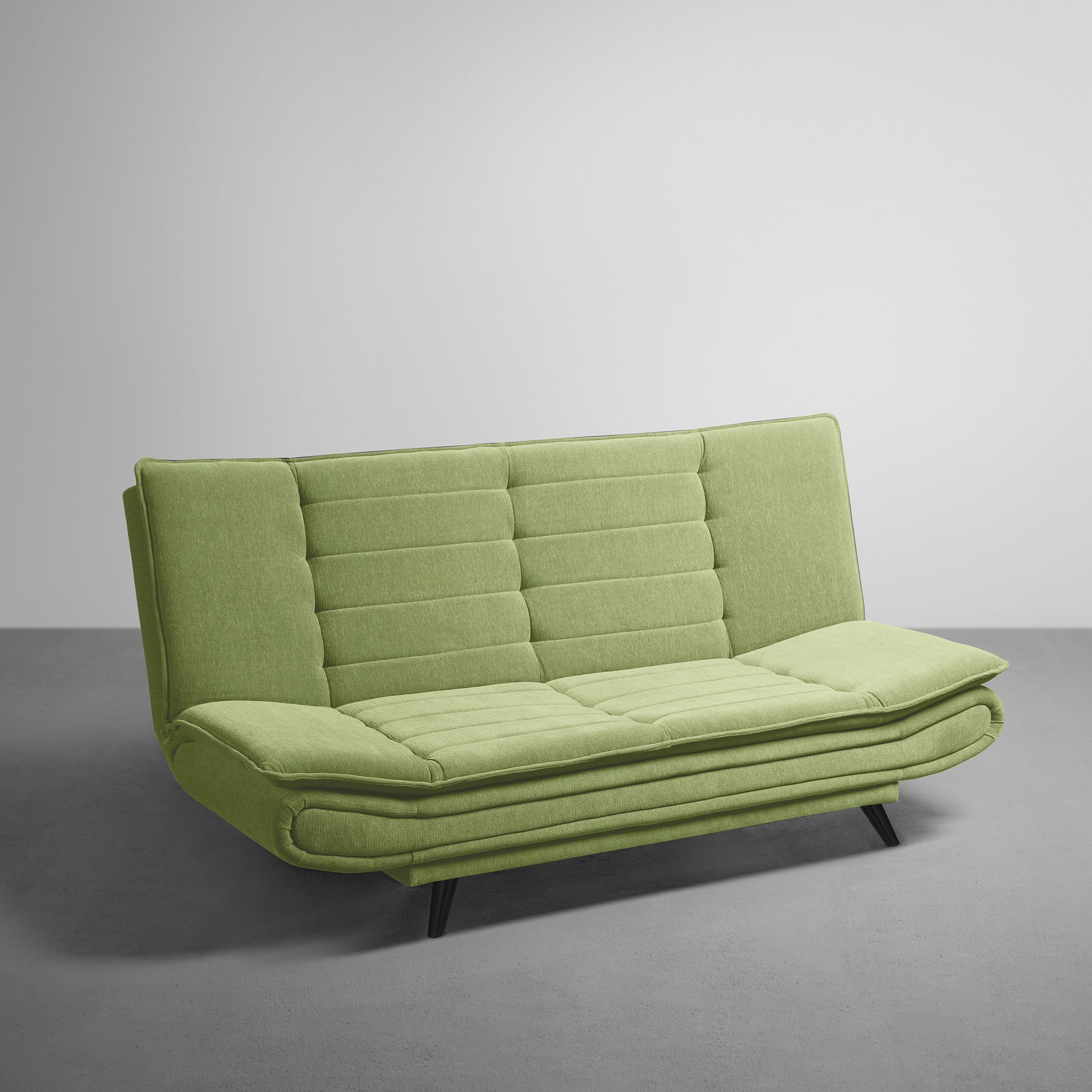 SofaBed|Two|Foldable|3|Seater|Sofa|Cum|Bed|Fabric|Matcha|Green