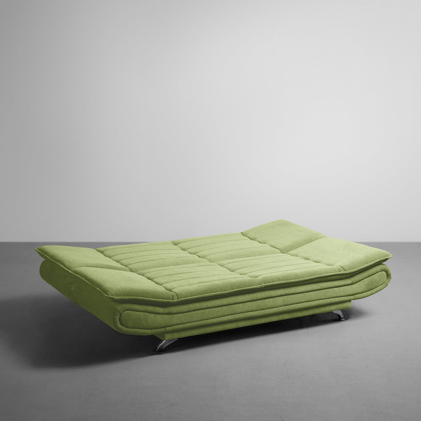 SofaBed|Two|Foldable|3|Seater|Sofa|Cum|Bed|Fabric|Matcha|Green