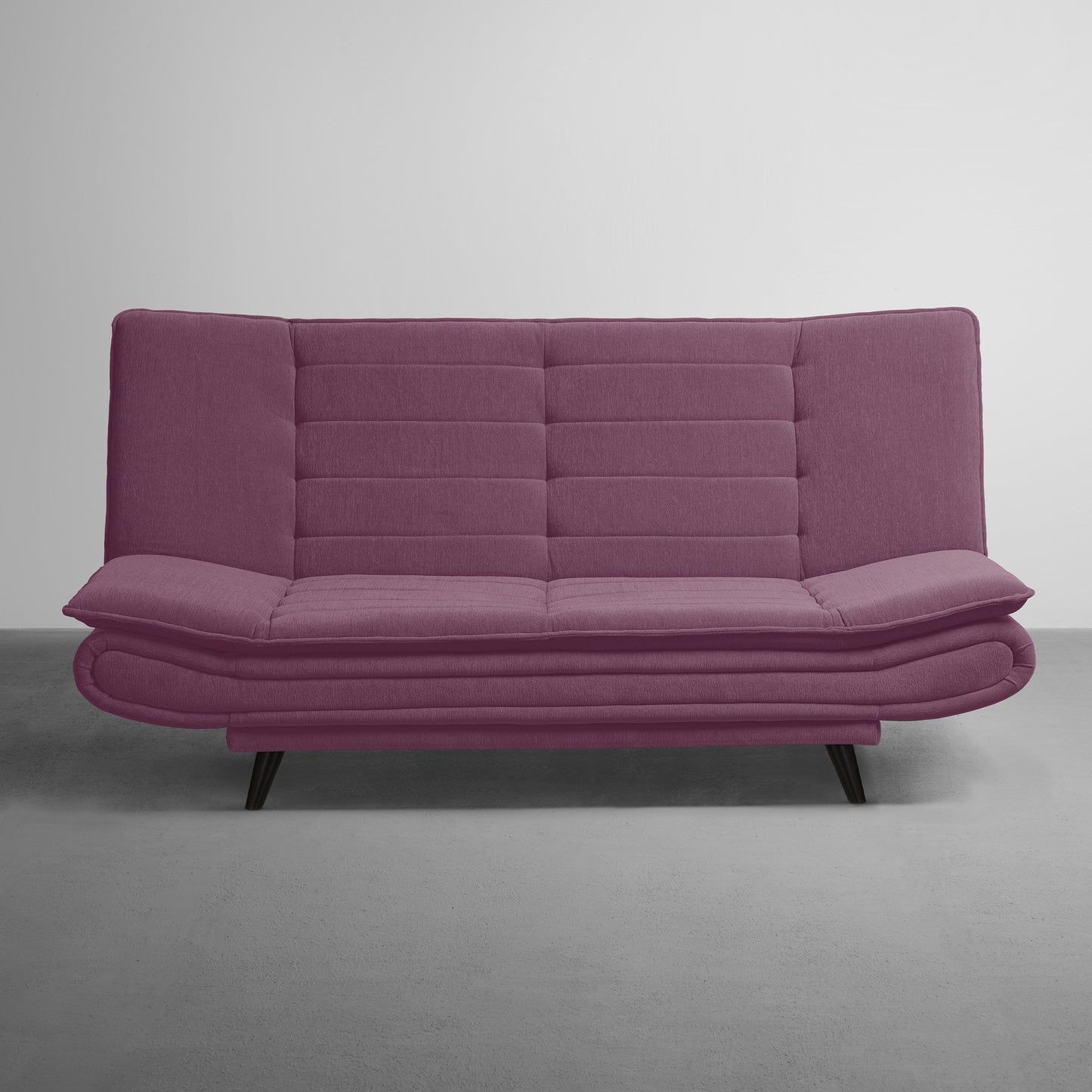 SofaBed|Two|Foldable|3|Seater|Sofa|Cum|Bed|Fabric|Sangria|Purple
