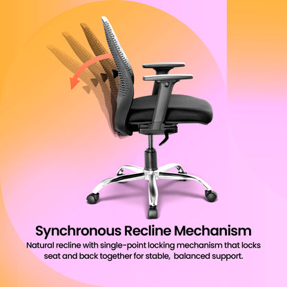 Spin - Office Chair (Jet Black)