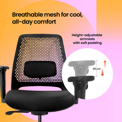 Spin - Office Chair (Jet Black)