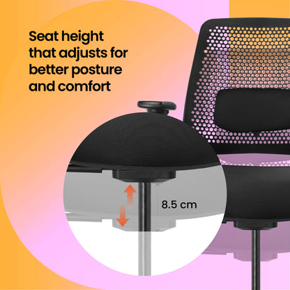 Spin - Office Chair (Jet Black)