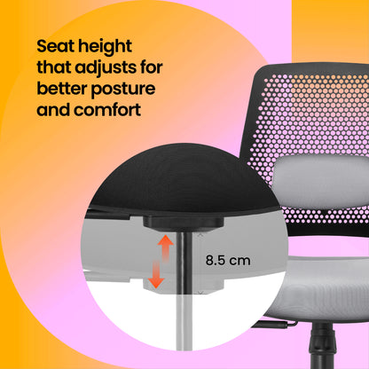 Spin - Office Chair (Cement Grey)