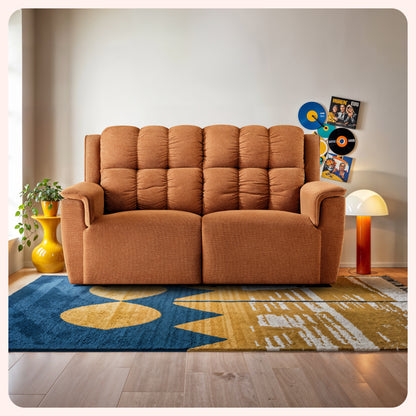 Sofa|Vibe|2|Seater|Motion|Sofa|Rust|Orange