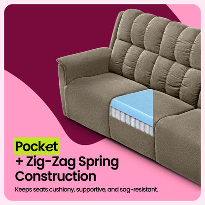 Sofa|Vibe|2|Seater|Motion|Sofa|Slate|Grey