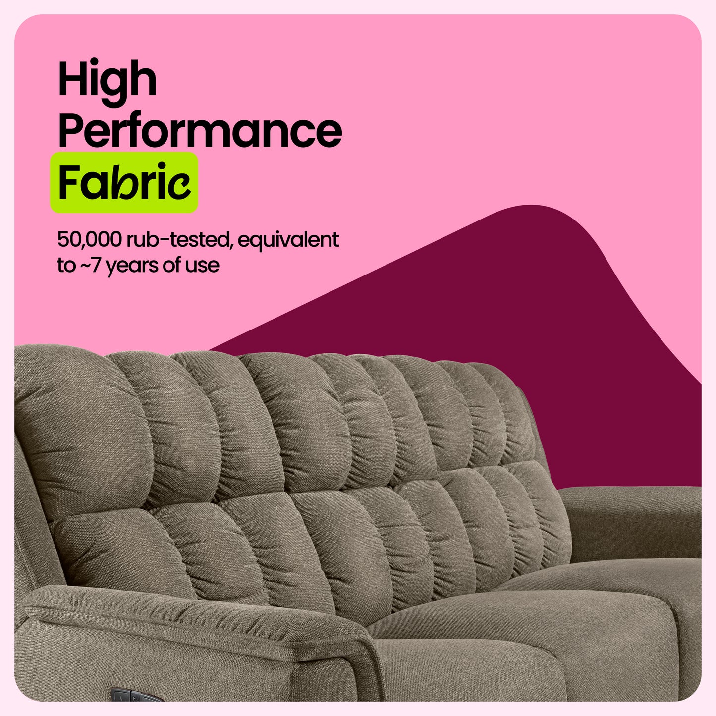 Sofa|Vibe|3|Seater|Motion|Sofa|Slate|Grey