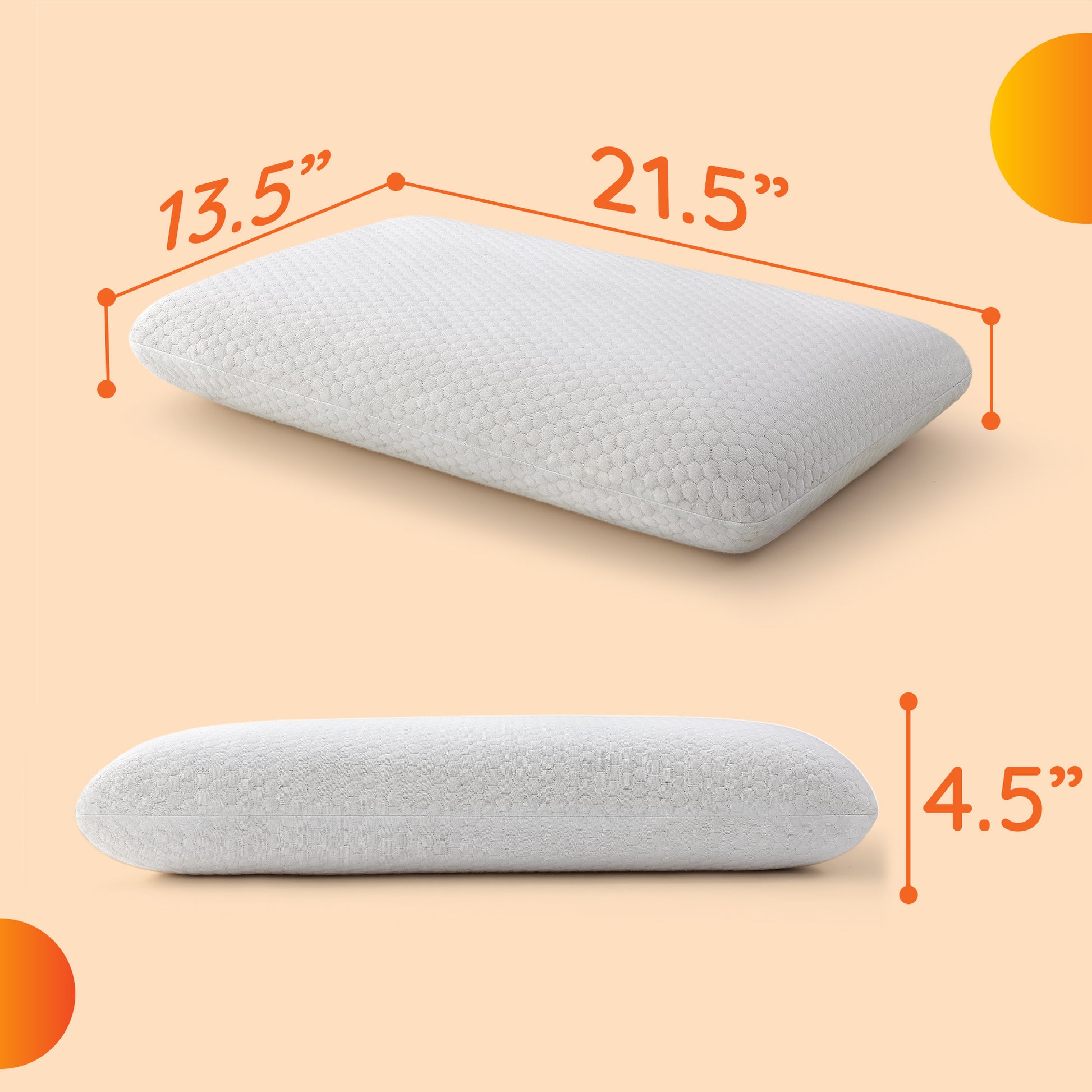 Yawn|Lae|Pincore|Hybrid|Late|Pillow|Medium|White