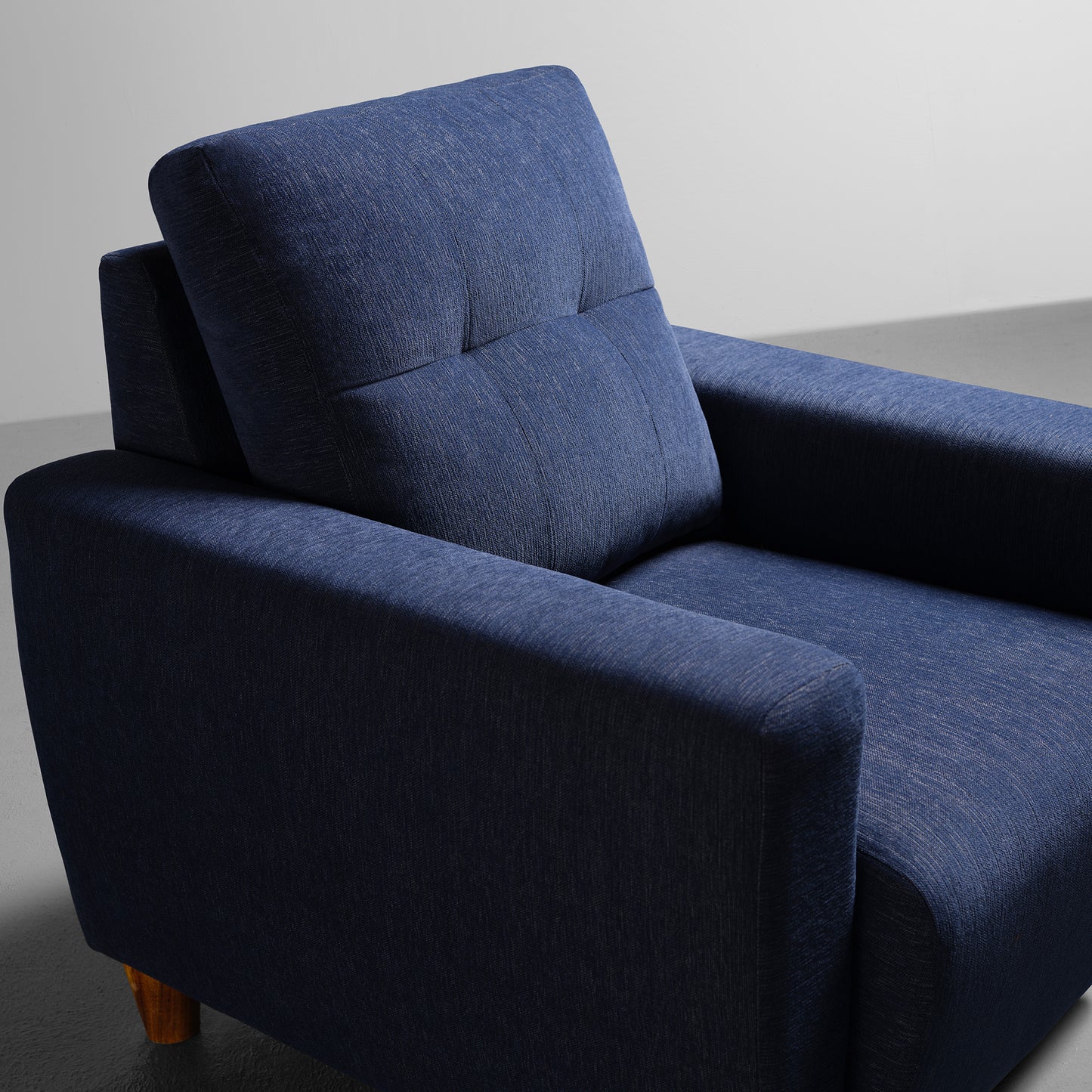 Sofa|Yolo|1|Seater|Sofa|Fabric|Berry|Blue