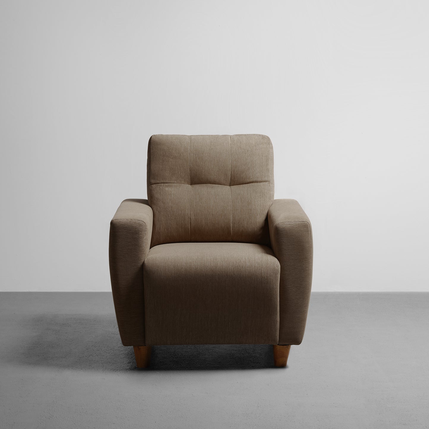 Sofa|Yolo|1|Seater|Sofa|Fabric|Coco|Brown