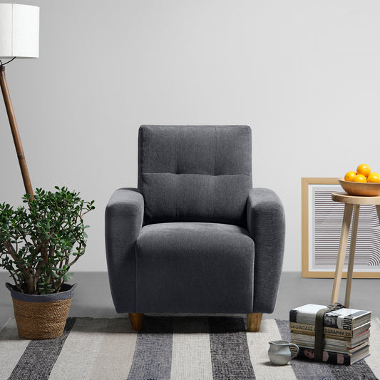 Sofa|Yolo|1|Seater|Sofa|Fabric|Sesame|Grey