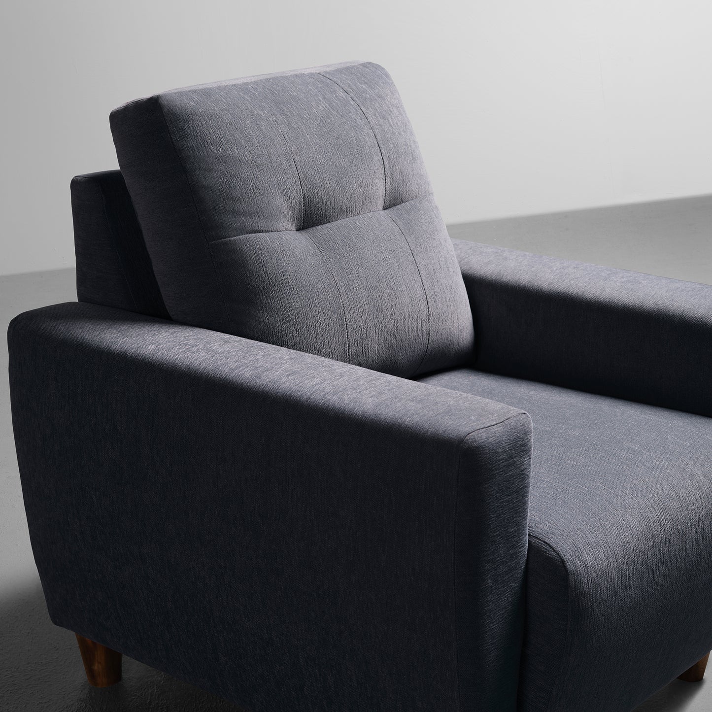 Sofa|Yolo|1|Seater|Sofa|Fabric|Sesame|Grey