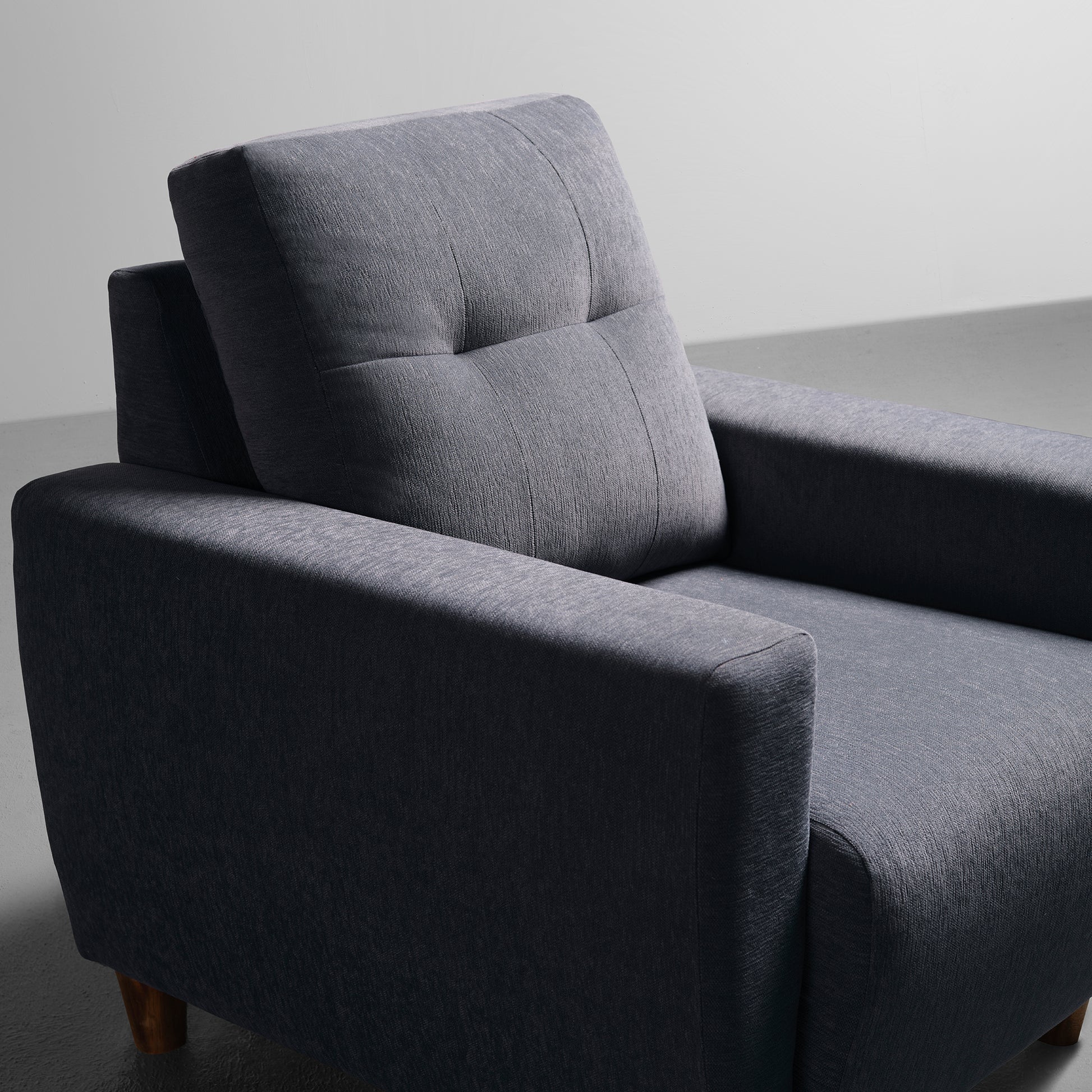 Sofa|Yolo|1|Seater|Sofa|Fabric|Sesame|Grey