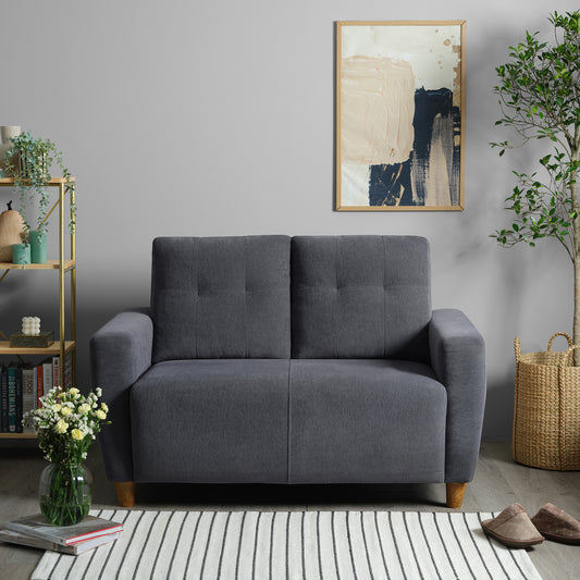 Sofa|Yolo|2|Seater|Sofa|Fabric|Sesame|Grey