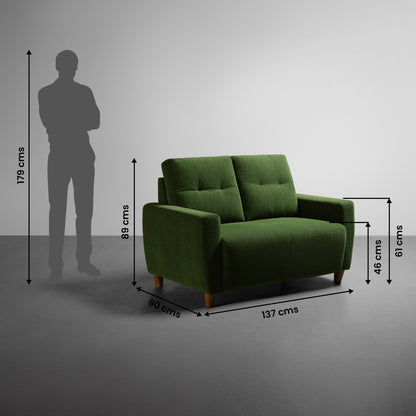Sofa|Yolo|2+1+1|Seater|Sofa|Set|Fabric|Avocado|Green