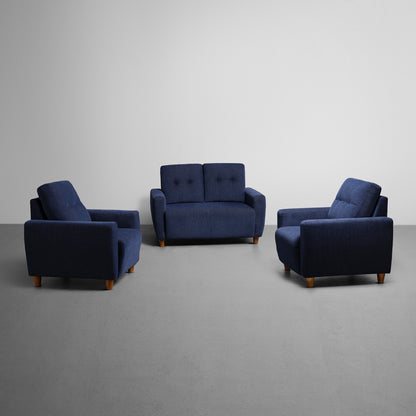 Sofa|Yolo|2+1+1|Seater|Sofa|Set|Fabric|Berry|Blue