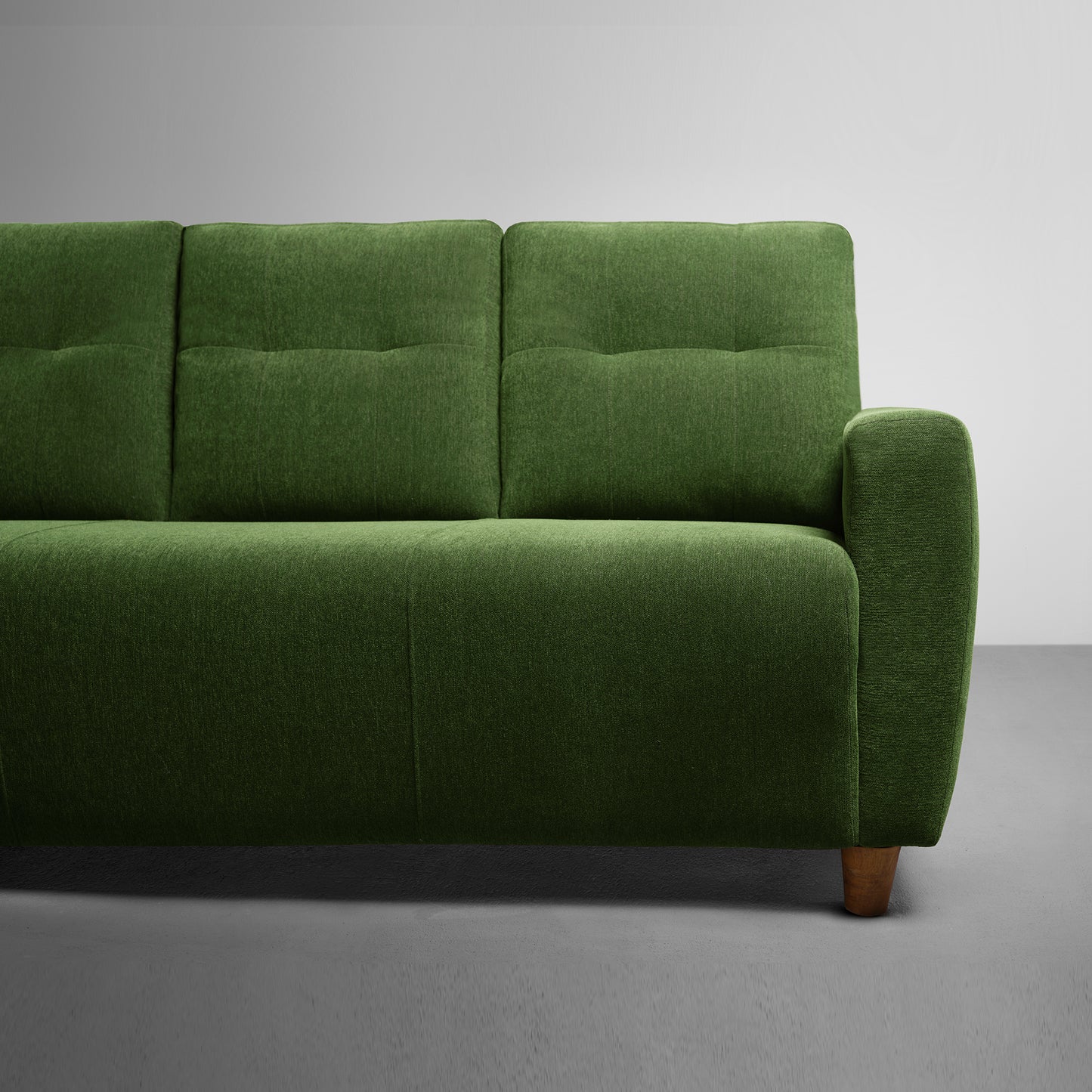 Sofa|Yolo|3|Seater|LHS|L|Shape|Sofa|Set|Fabric|Avocado|Green