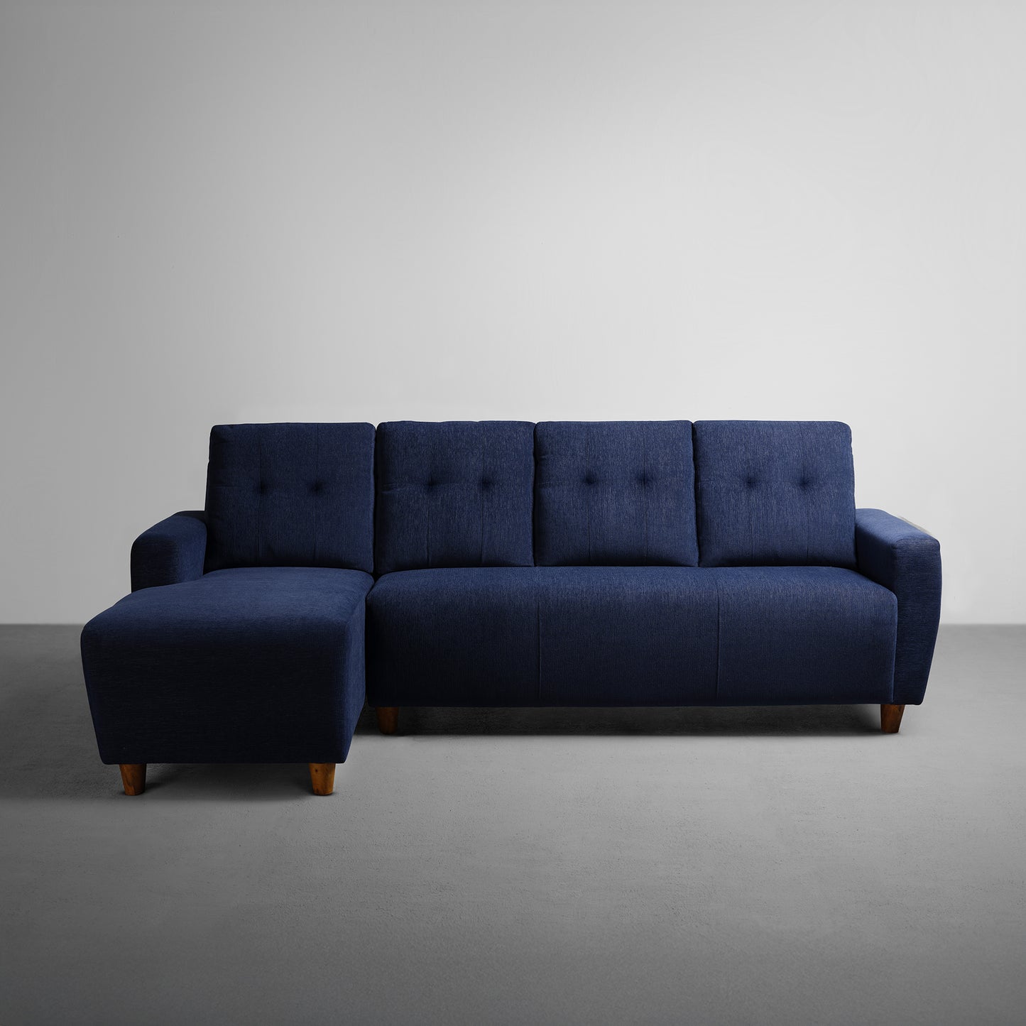 Sofa|Yolo|3|Seater|LHS|L|Shape|Sofa|Set|Fabric|Berry|Blue
