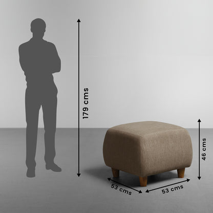 Sofa|Yolo|3|Seater|LHS|L|Shape|Sofa|Set|with|Ottoman|Fabric|Coco|Brown