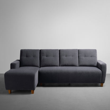 Sofa|Yolo|3|Seater|LHS|L|Shape|Sofa|Set|with|Ottoman|Fabric|Sesame|Grey