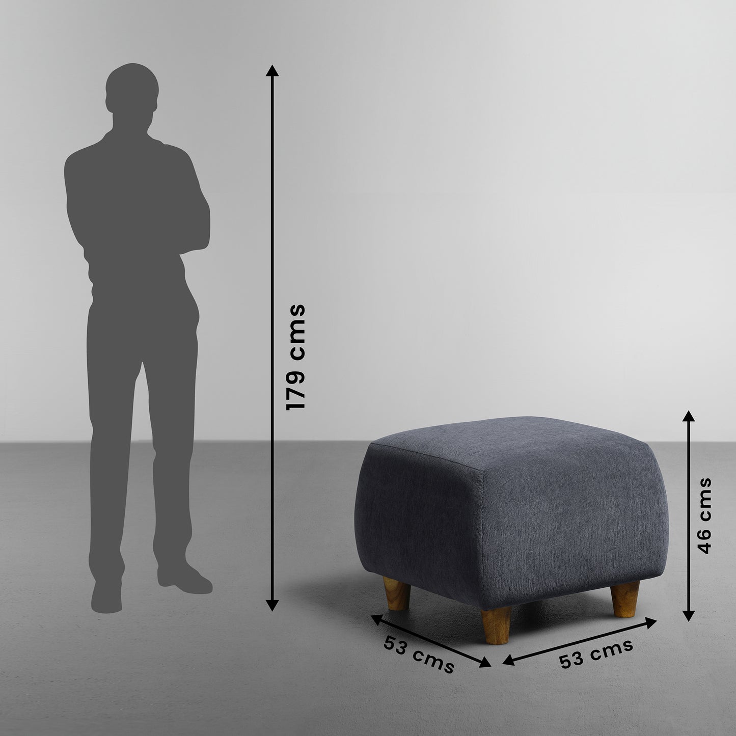 Sofa|Yolo|3|Seater|LHS|L|Shape|Sofa|Set|with|Ottoman|Fabric|Sesame|Grey