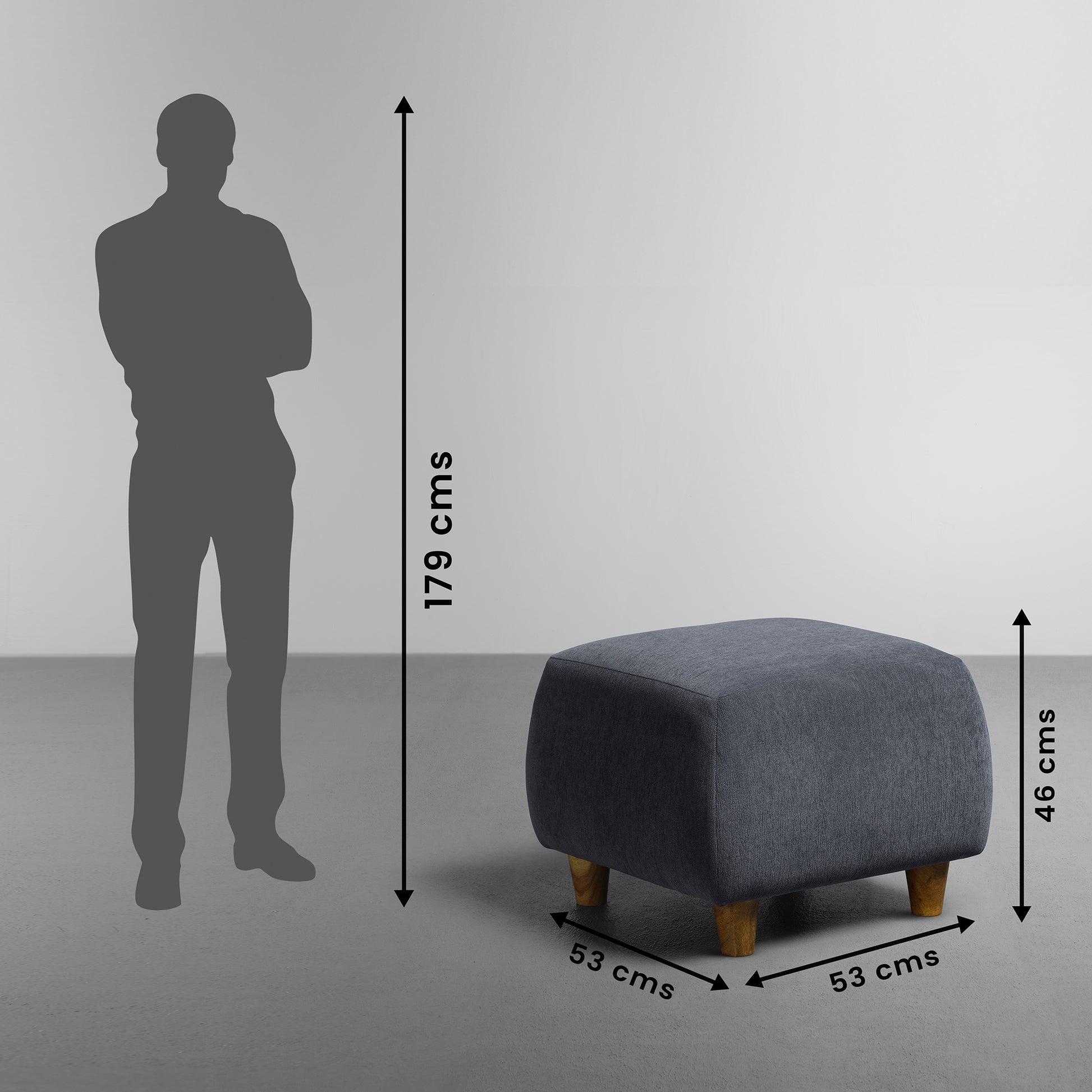 Sofa|Yolo|3|Seater|LHS|L|Shape|Sofa|Set|with|Ottoman|Fabric|Sesame|Grey